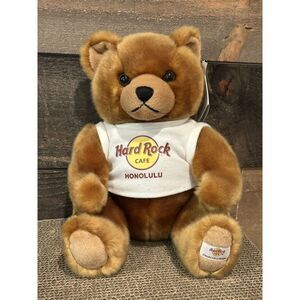 NWT Hard Rock Cafe Herrington‎ Plush Bear 2006 Honolulu